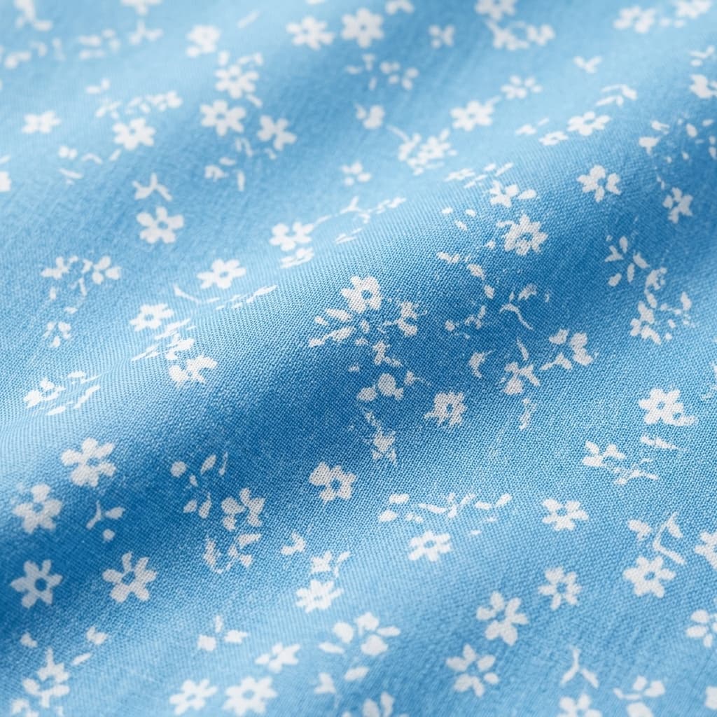 Meesho alternate listing image — macro detail render of fabric weave and print at scale